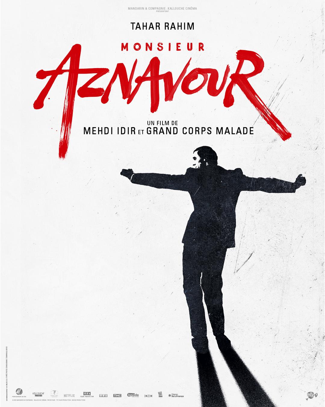 Affiche film Monsieur Aznavour