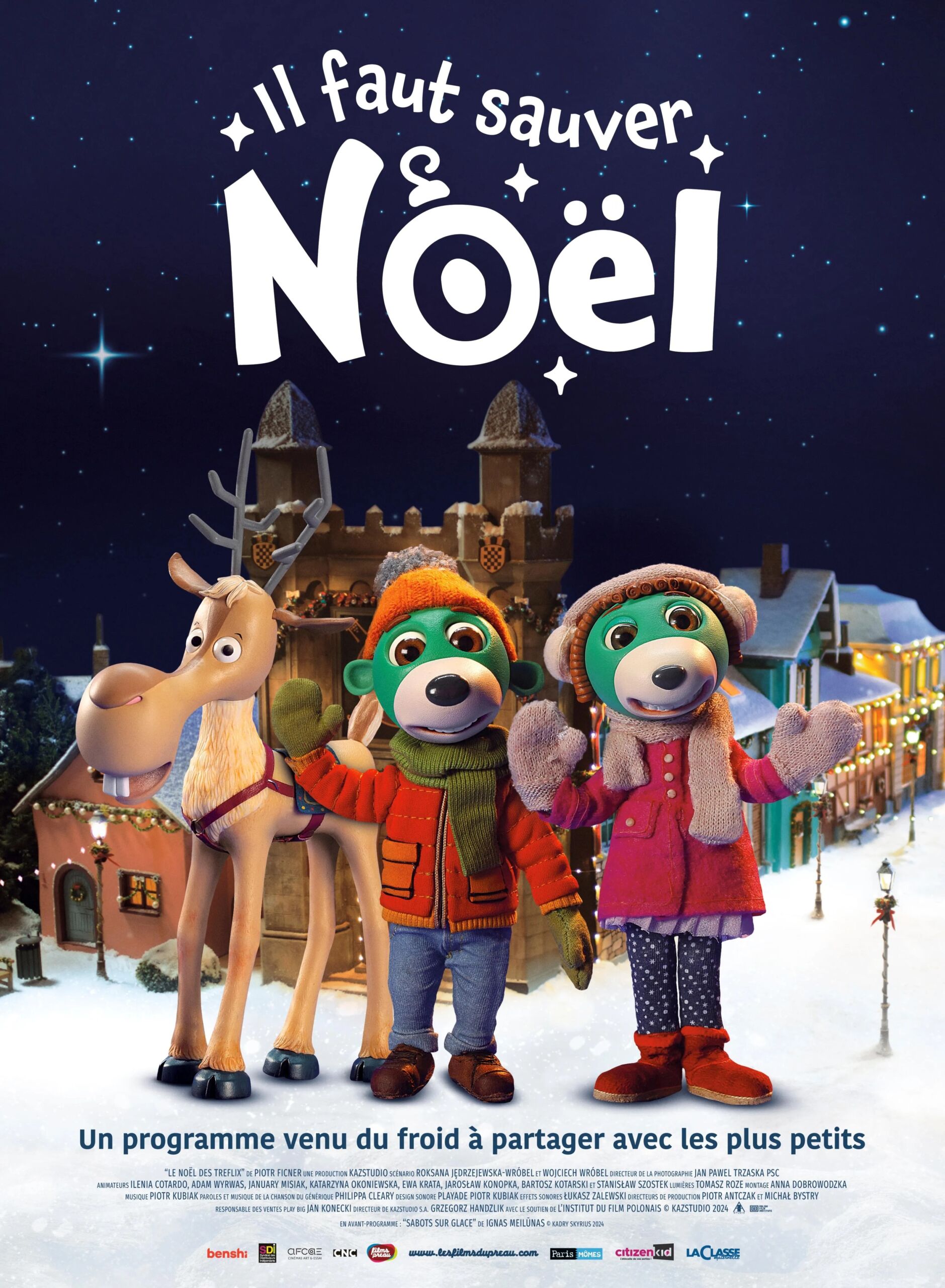 Affiche film Il faut sauver noël