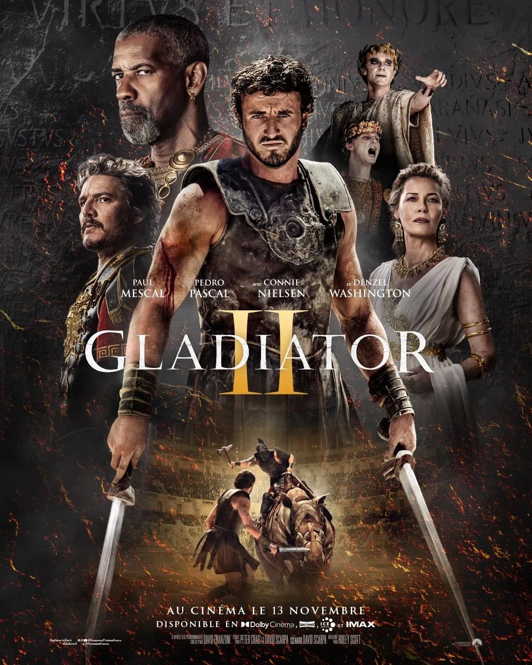 Affiche film Gladiator II