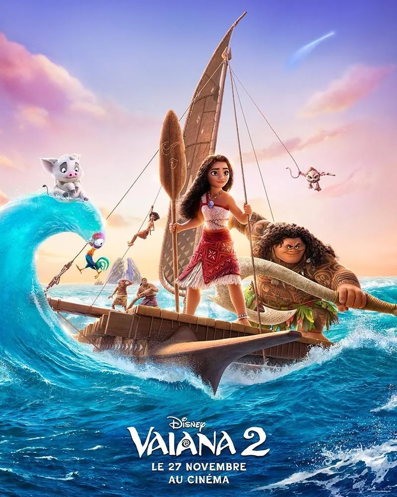 Affiche film Vaiana 2