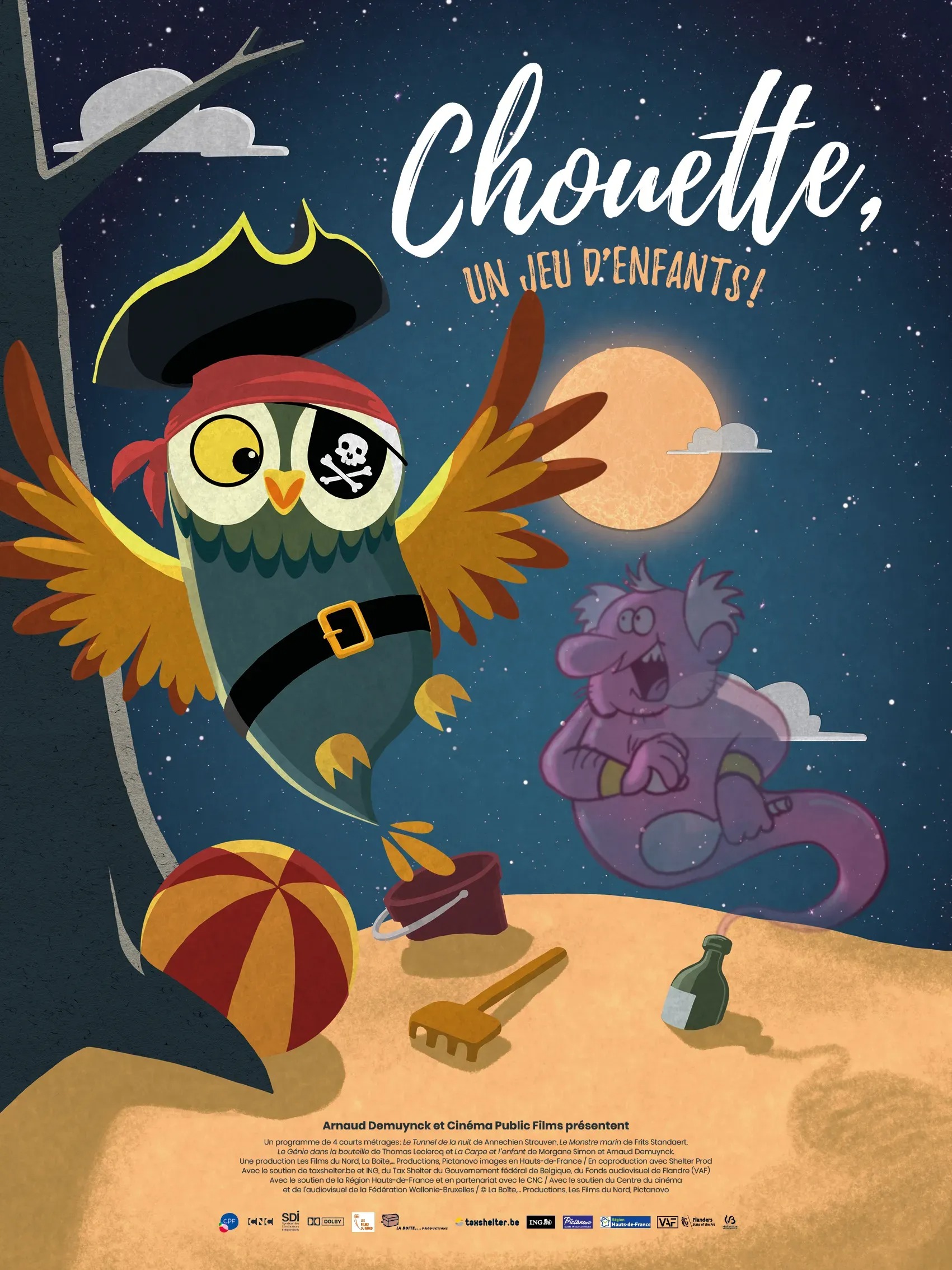 Affiche film Chouette, un jeu d’enfants