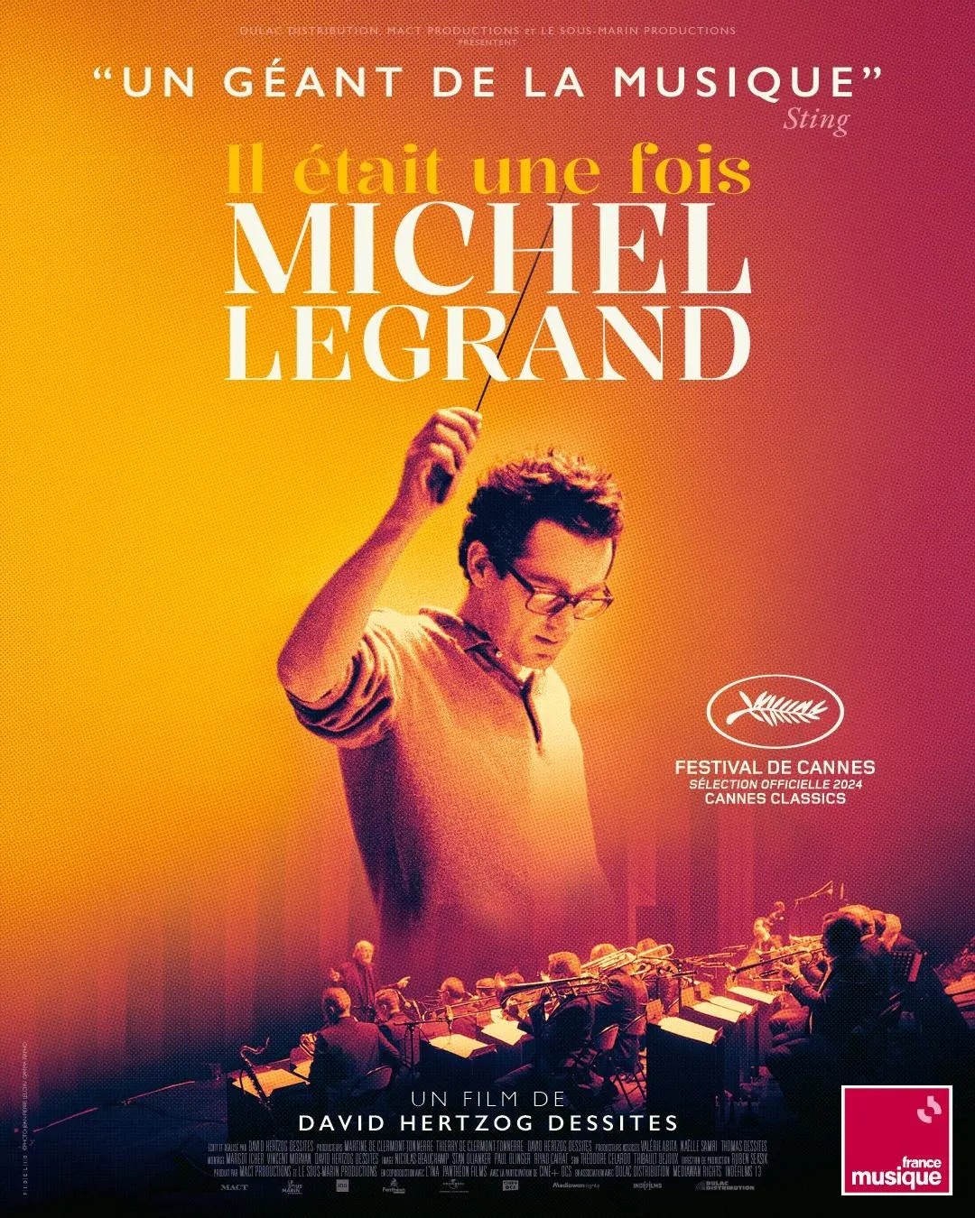 Affiche film Il était une fois Michel Legrand