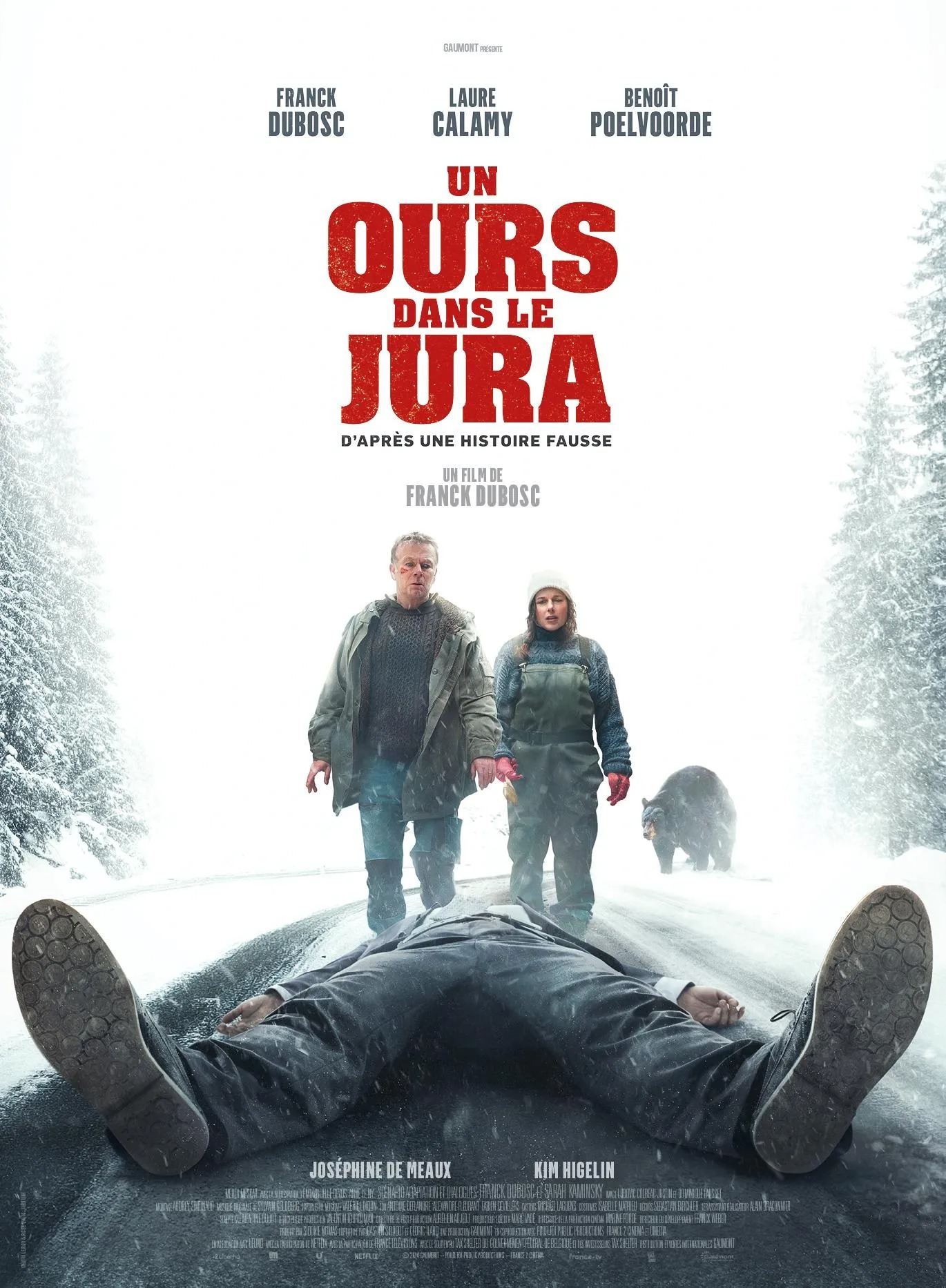 Affiche film Un ours dans le jura