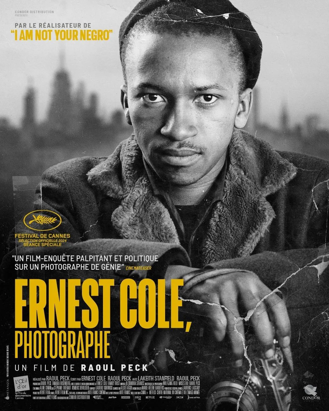 Affiche film Ernest Cole, photographe