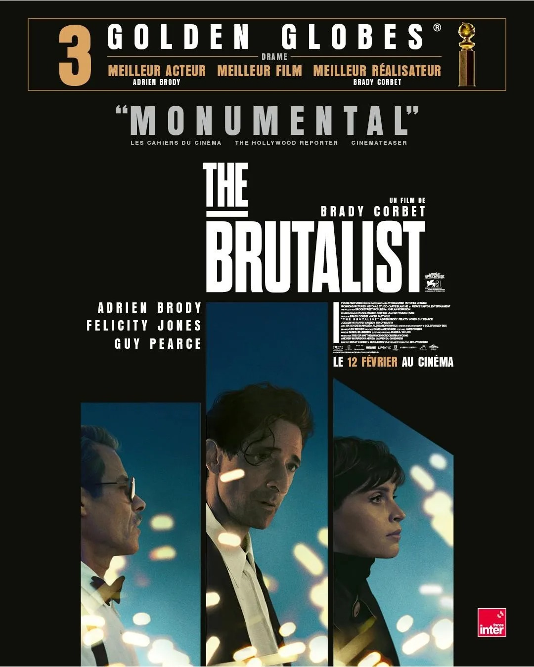 Affiche film The Brutalist